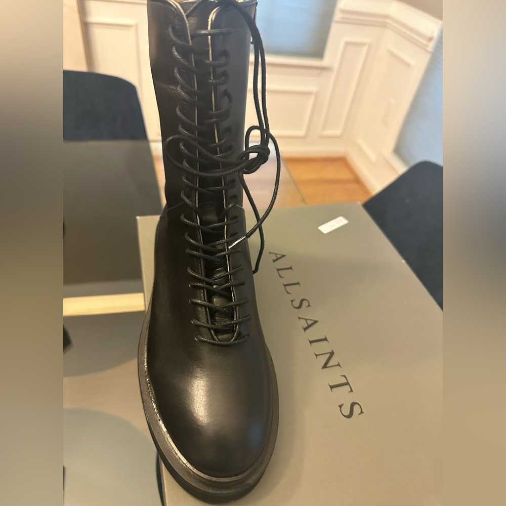 Brand New All Saints Mina Boots